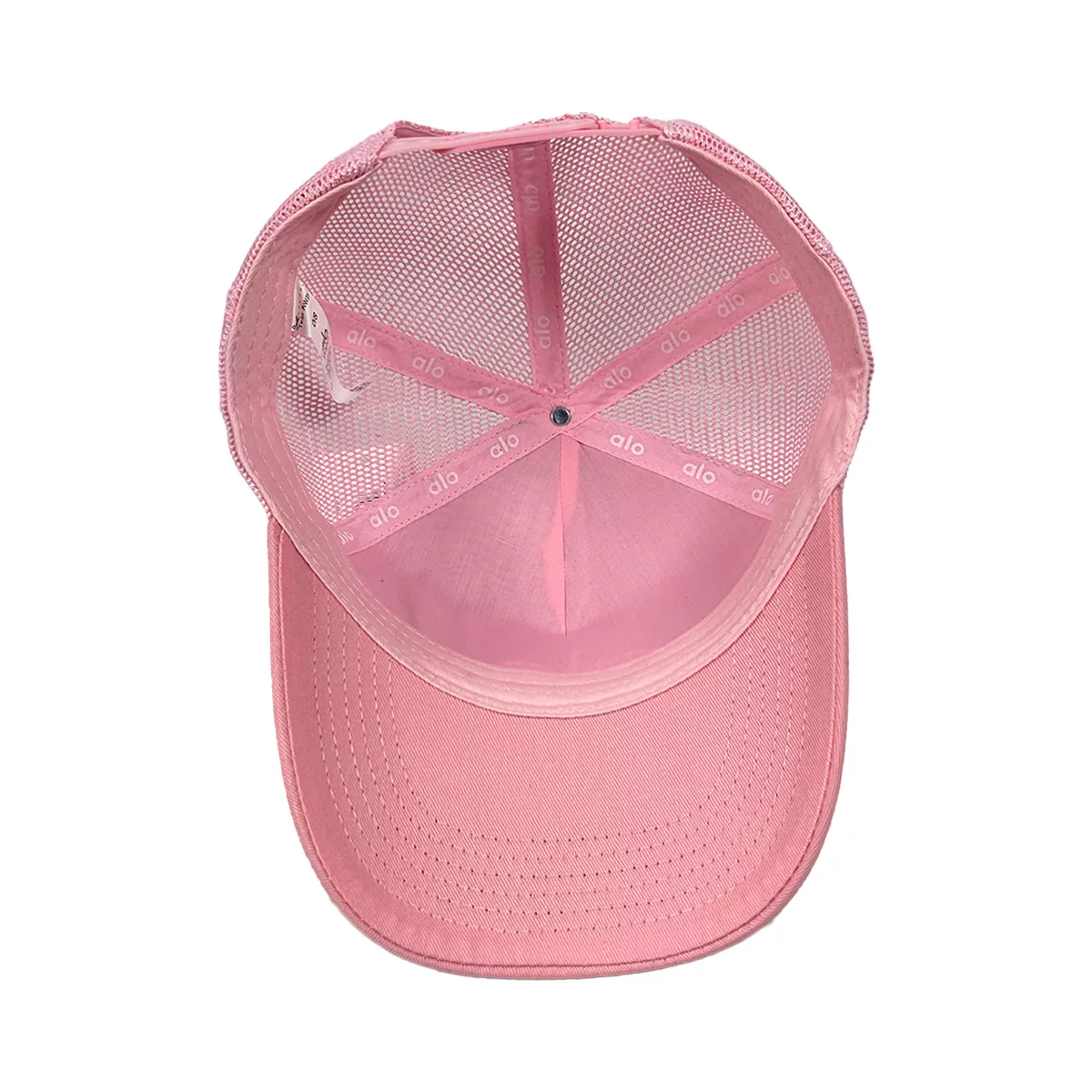 Gorra Off-duty Unisex Alo Yoga Color Rosa Cuadricula