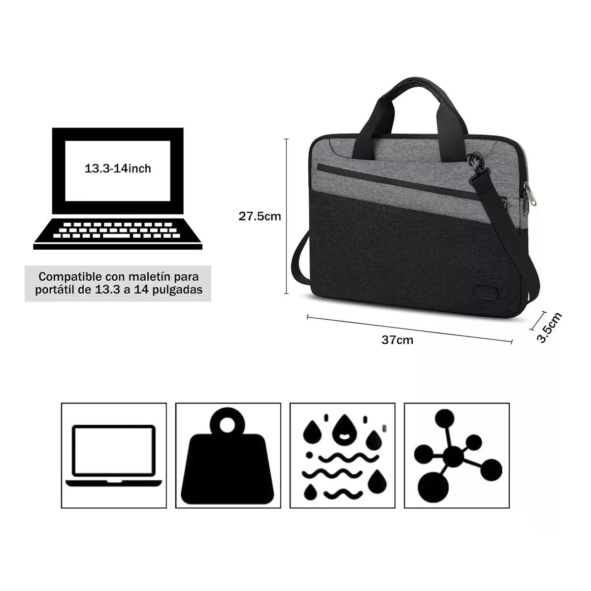 Funda Protectora Para Macbook  Air/Pro2021-2024 Cubre Teclado+usb Hub