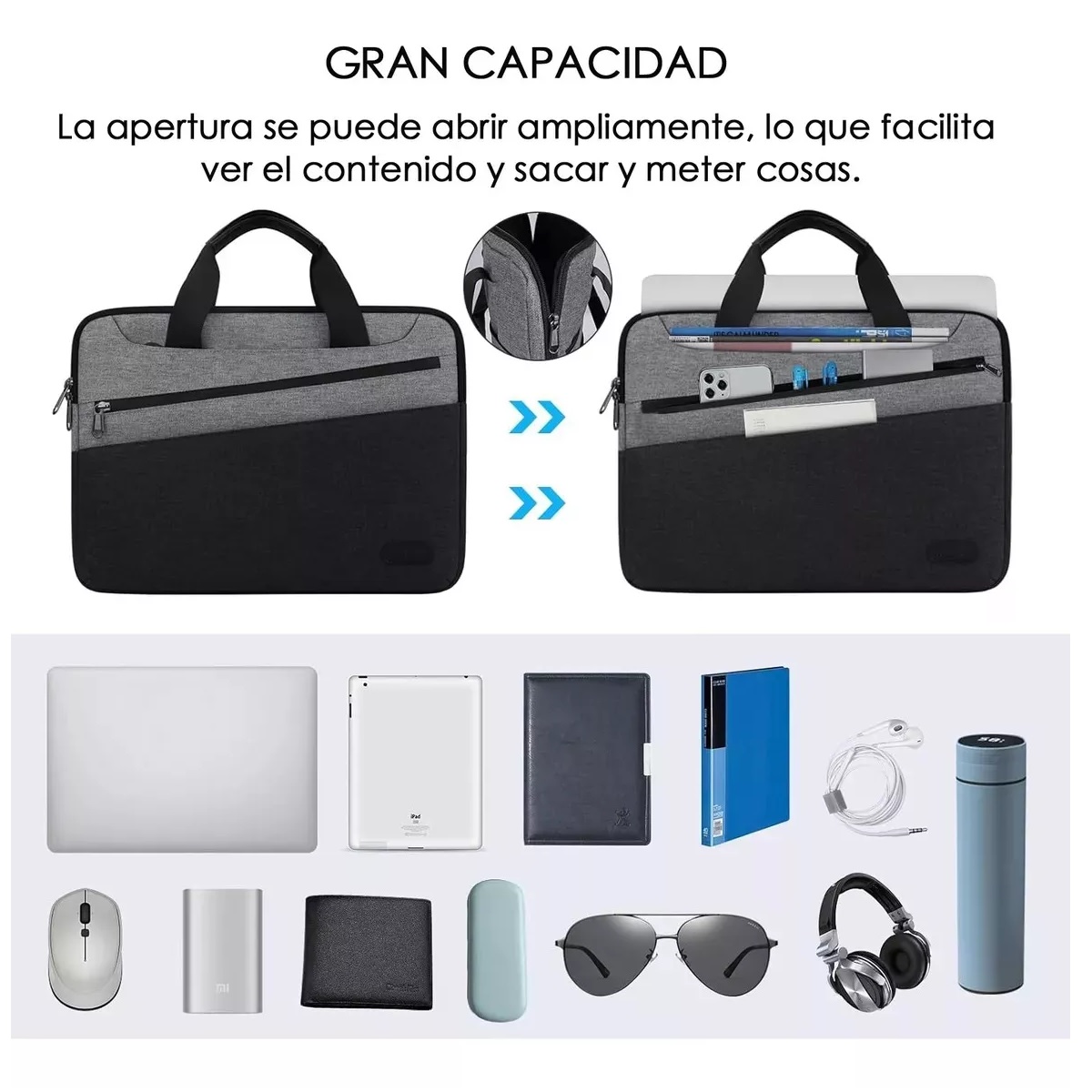 Funda Protectora Para Macbook  Air/Pro2021-2024 Cubre Teclado+usb Hub