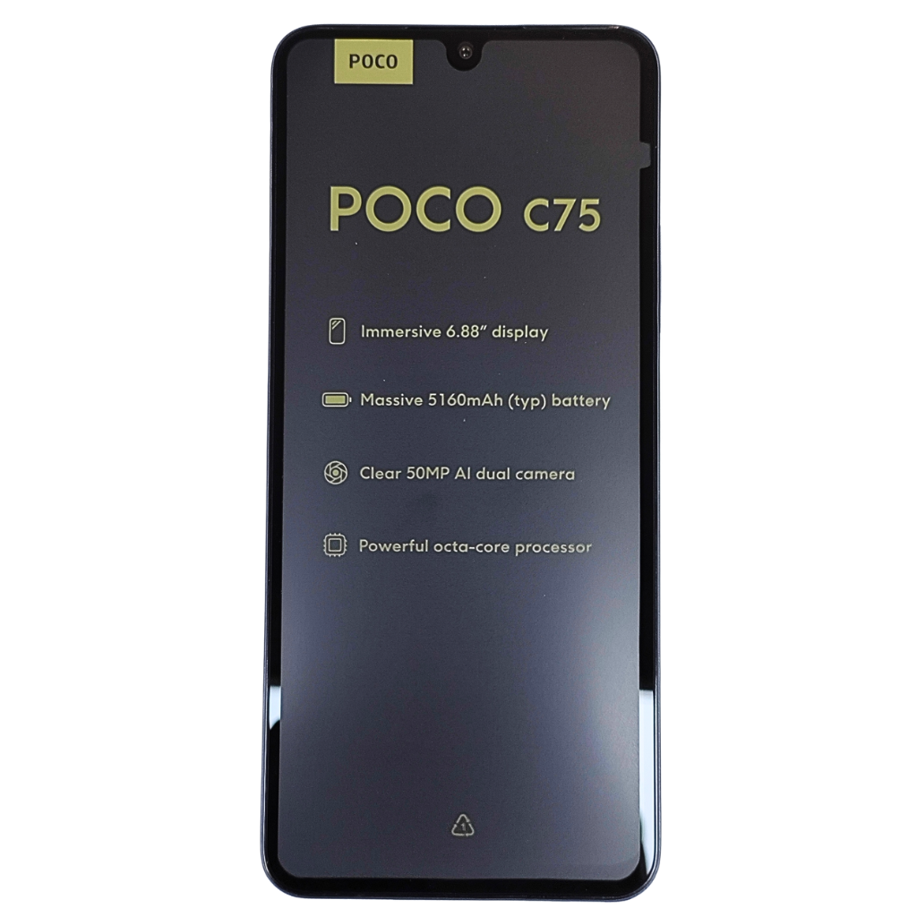 Xiaomi Poco C75 - 256GB/8GB RAM. Color Verde, Batería 5160Mha