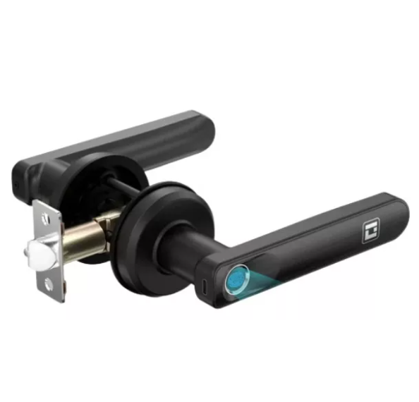 Cerradura digital Geek Smart  color negro Dactilar 100 códigos T