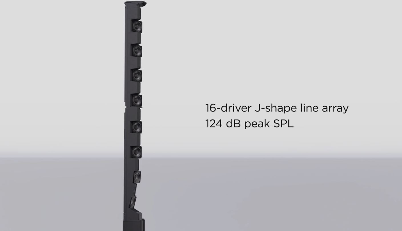 Bose L1 Pro16 Sistema Lineal Portátil.