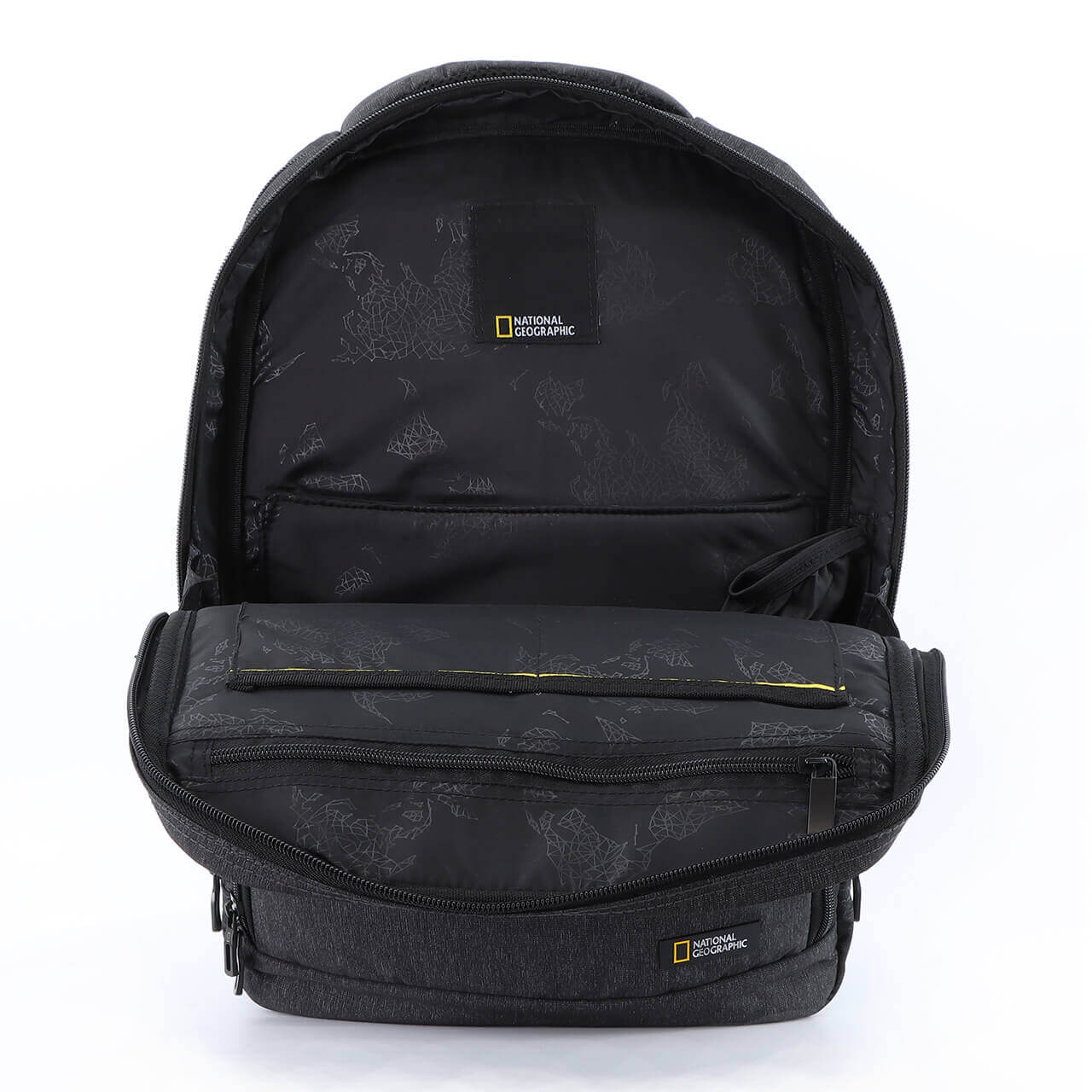 Mochila urbana Nat Geo, PRO 20 L, resistente al agua, gris oscuro