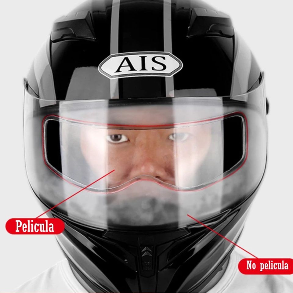 PINLOCK ANTIEMPAÑANTE NIEBLA CASCO MOTO UNIVERSAL MICA BICI AUTO CARRETERA DEPORTE ANTIAGUA PELI