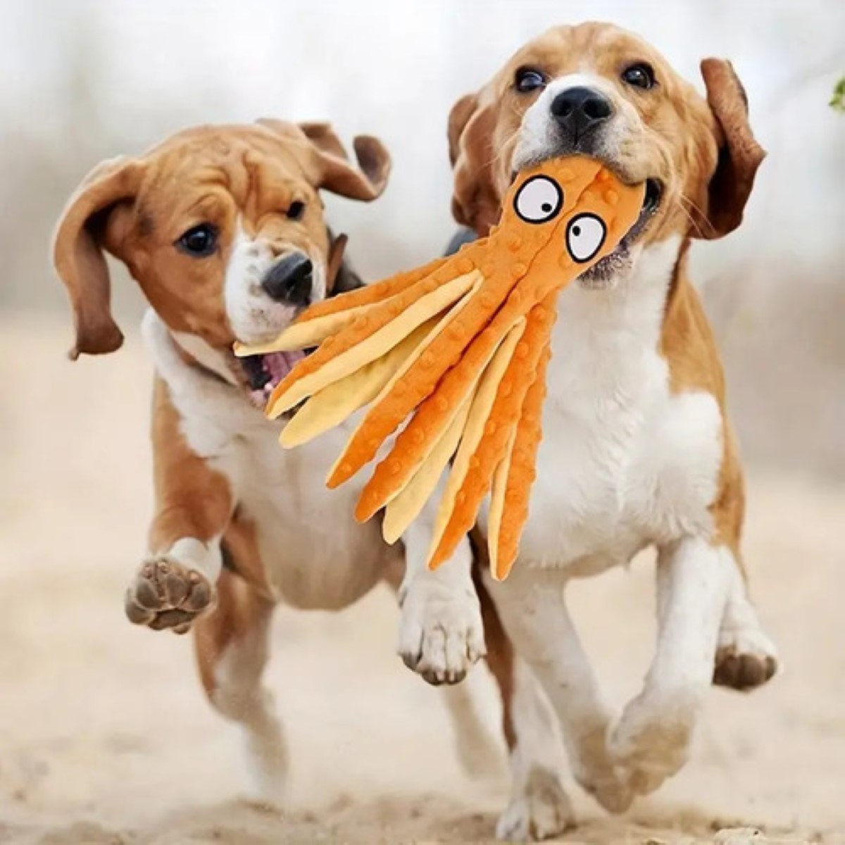 Peluches Para Perros Juguetes Para Mascota Juguete PULPO AZUL