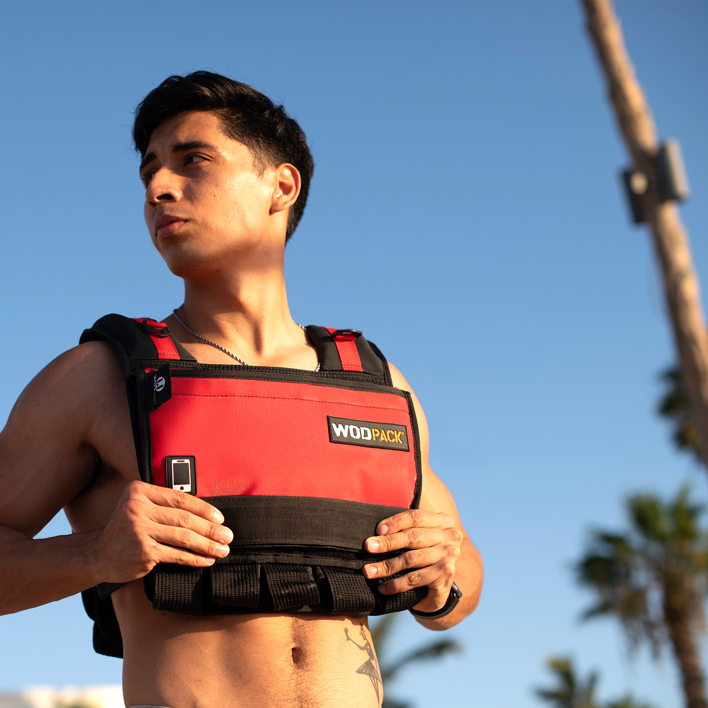 Chaleco de peso Elite 22 K Black WODPACK, Running, Rucking, Crossfit.