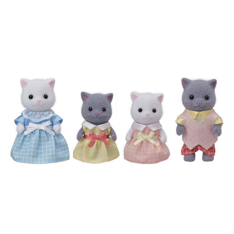 Familia Gatos Persa Sylvanian Families Calico Critters Ternurines