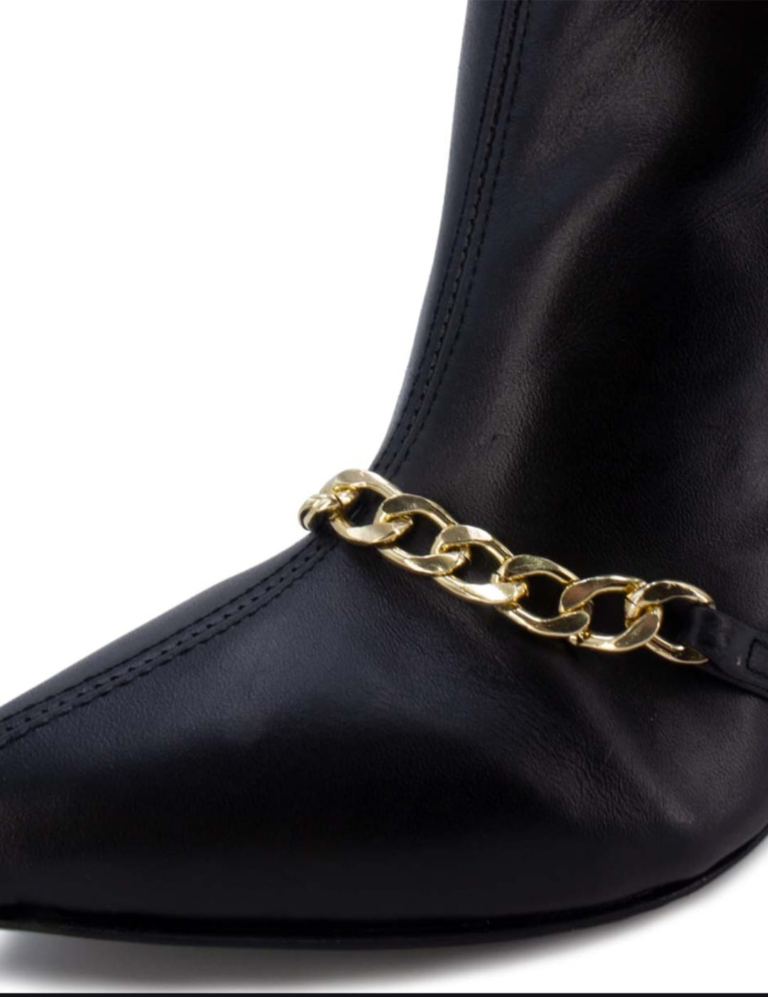 Botas de piel,Bota elegante, Bota de moda, Botas negras, Bota de mujer