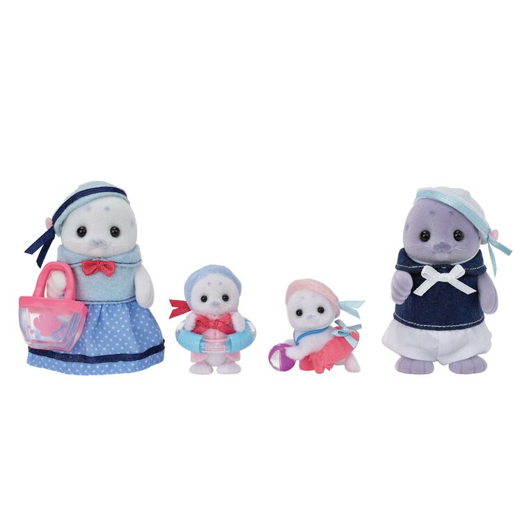 Familia Focas Sylvanian Families Calico Critters Ternurines