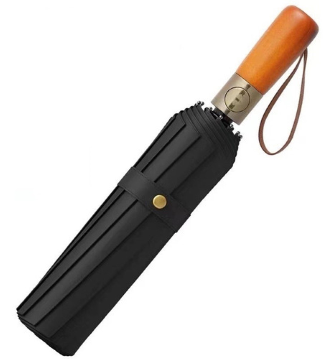 Paraguas Sombrillas Grande Plegable Para Auto Regalos Hombre negro