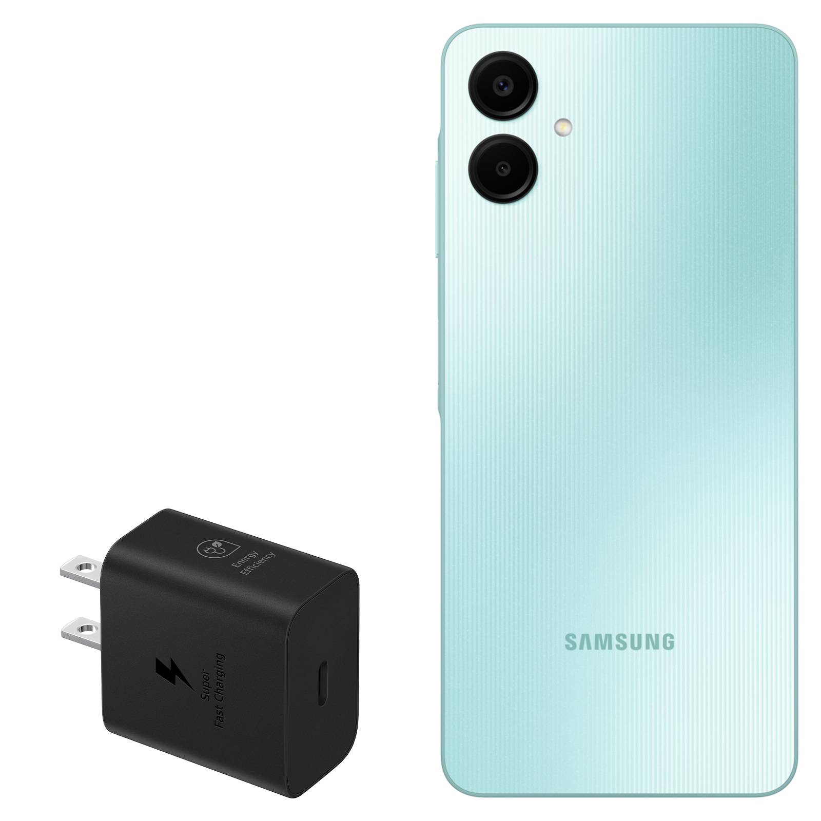 Samsung Galaxy A06 64GB Light Green 4GB RAM + Cargador 25W