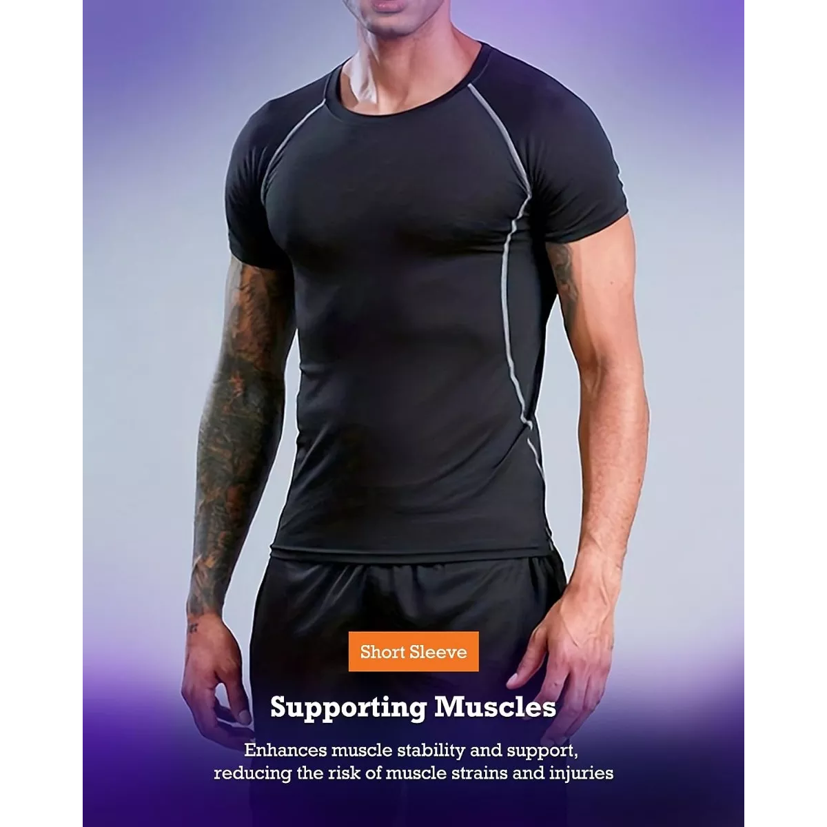 Kit 5 Uds Conjuntos Atléticos Ropa De Gimnasio Entrenamiento Talla M