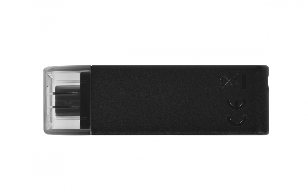 KINGSTON MEMORIA USB TIPO C 128G NEGRA DT70-128GB