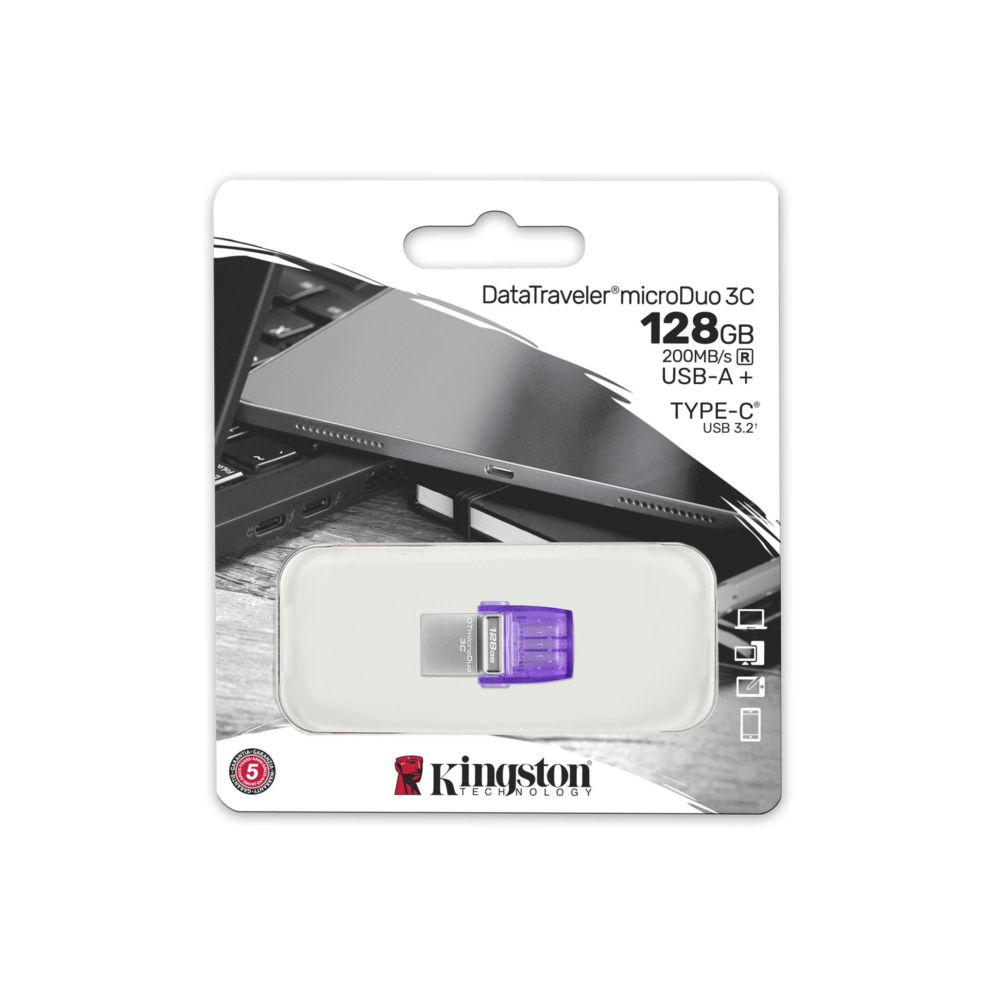 KINGSTON USB 128GB MICRODUO  DTDUO3CG3-128GB