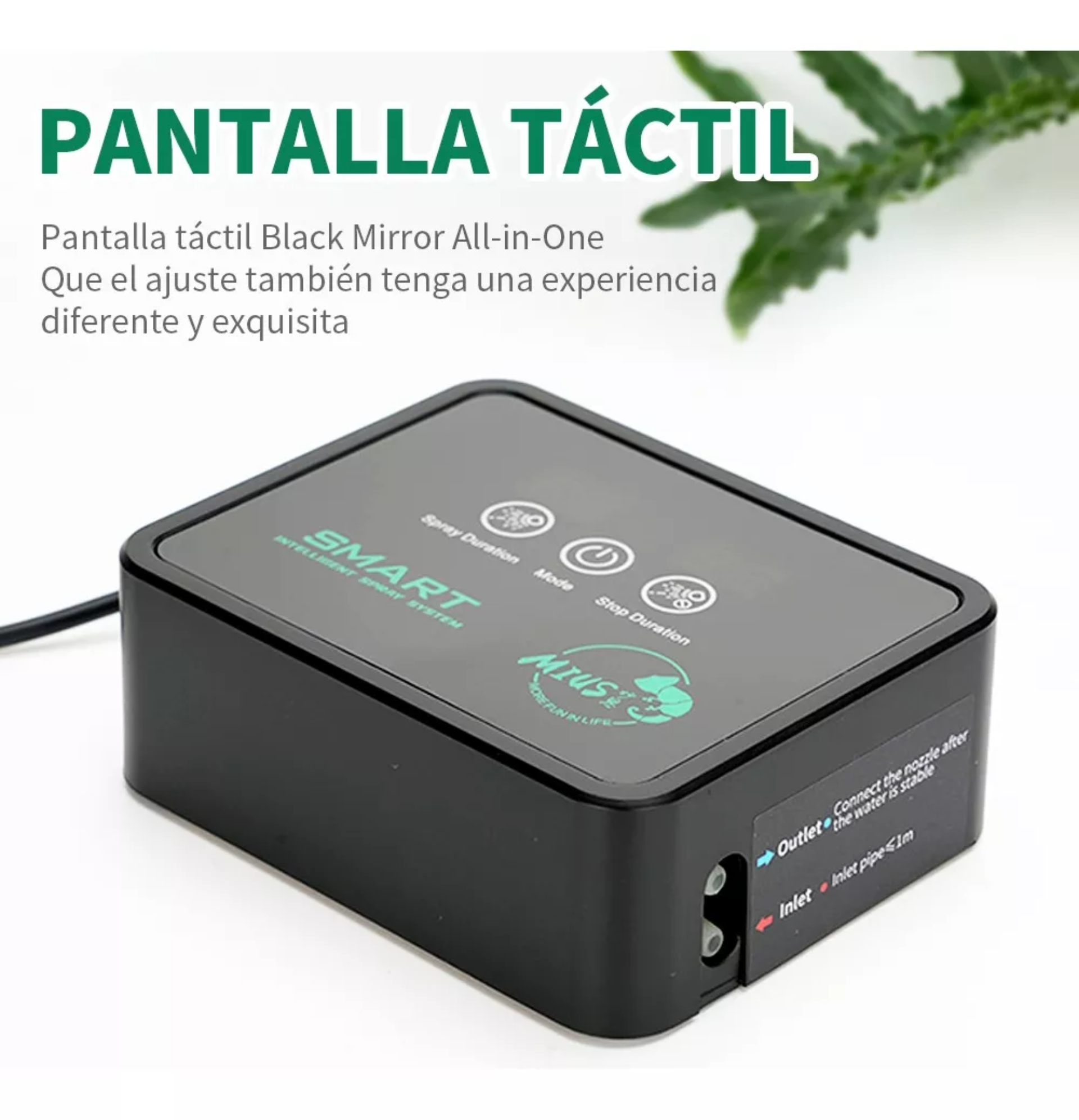 Sistema De Pulverización De Lluvia Nebulización Inteligente