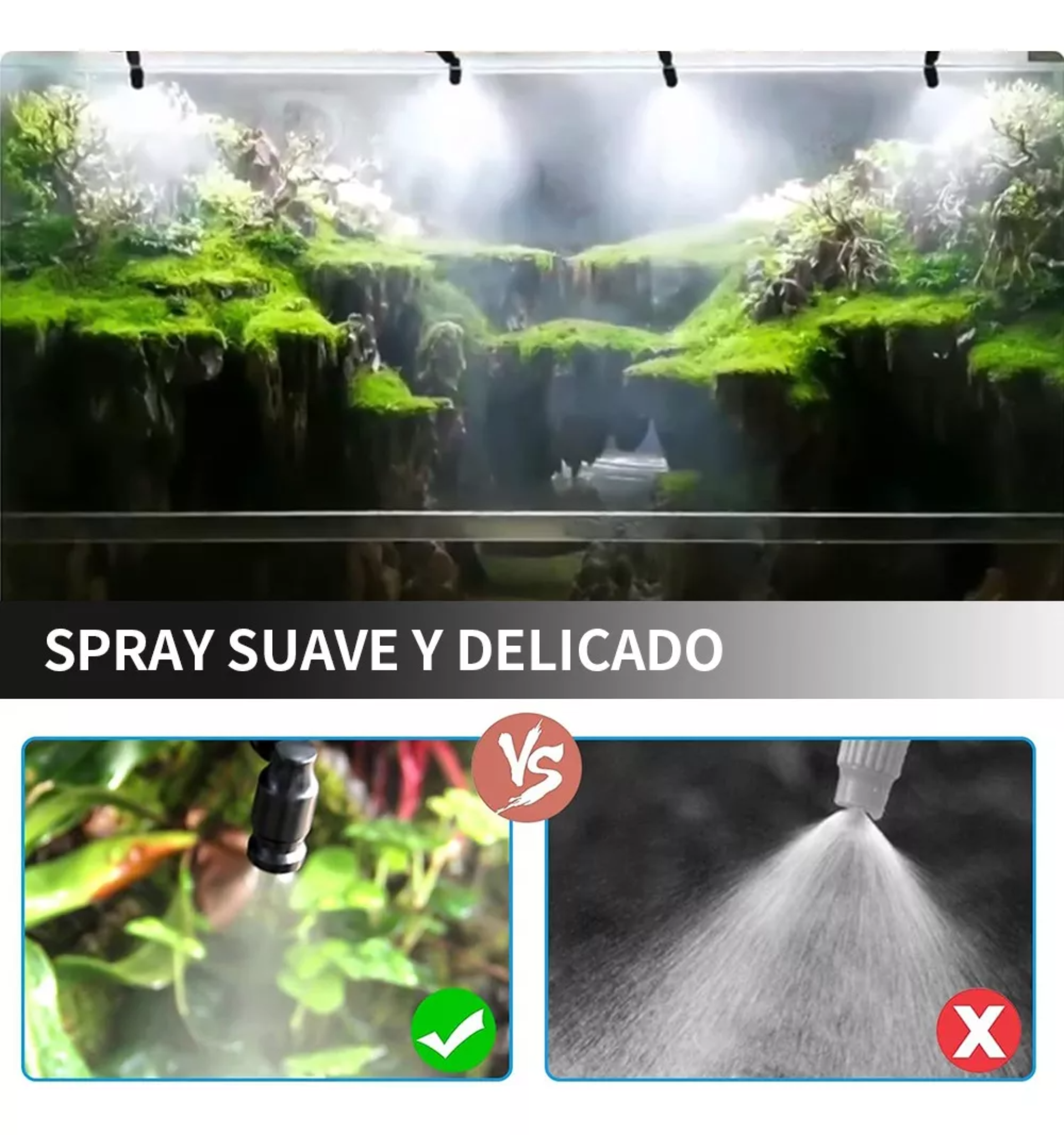 Sistema De Pulverización De Lluvia Nebulización Inteligente
