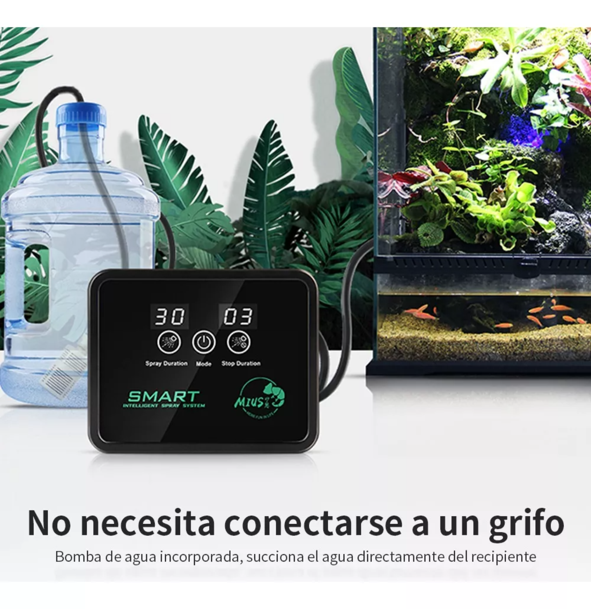 Sistema De Pulverización De Lluvia Nebulización Inteligente