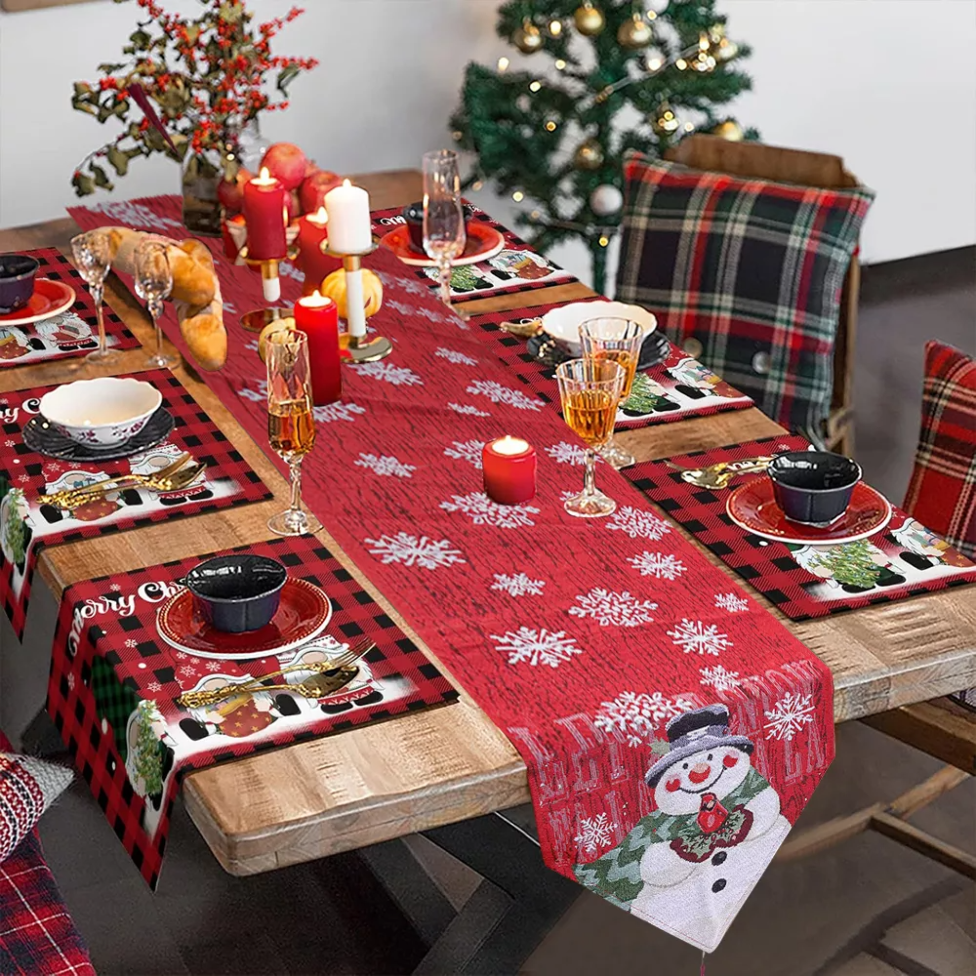 Camino De Mesa Navidenos Decoración Navidad Mantel 33x180cm