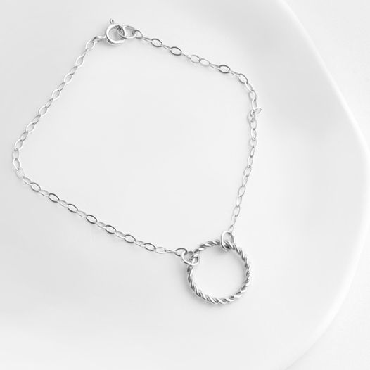 Pulsera Bejuco de Plata con Cadena para Mujer por Anante Joyeria