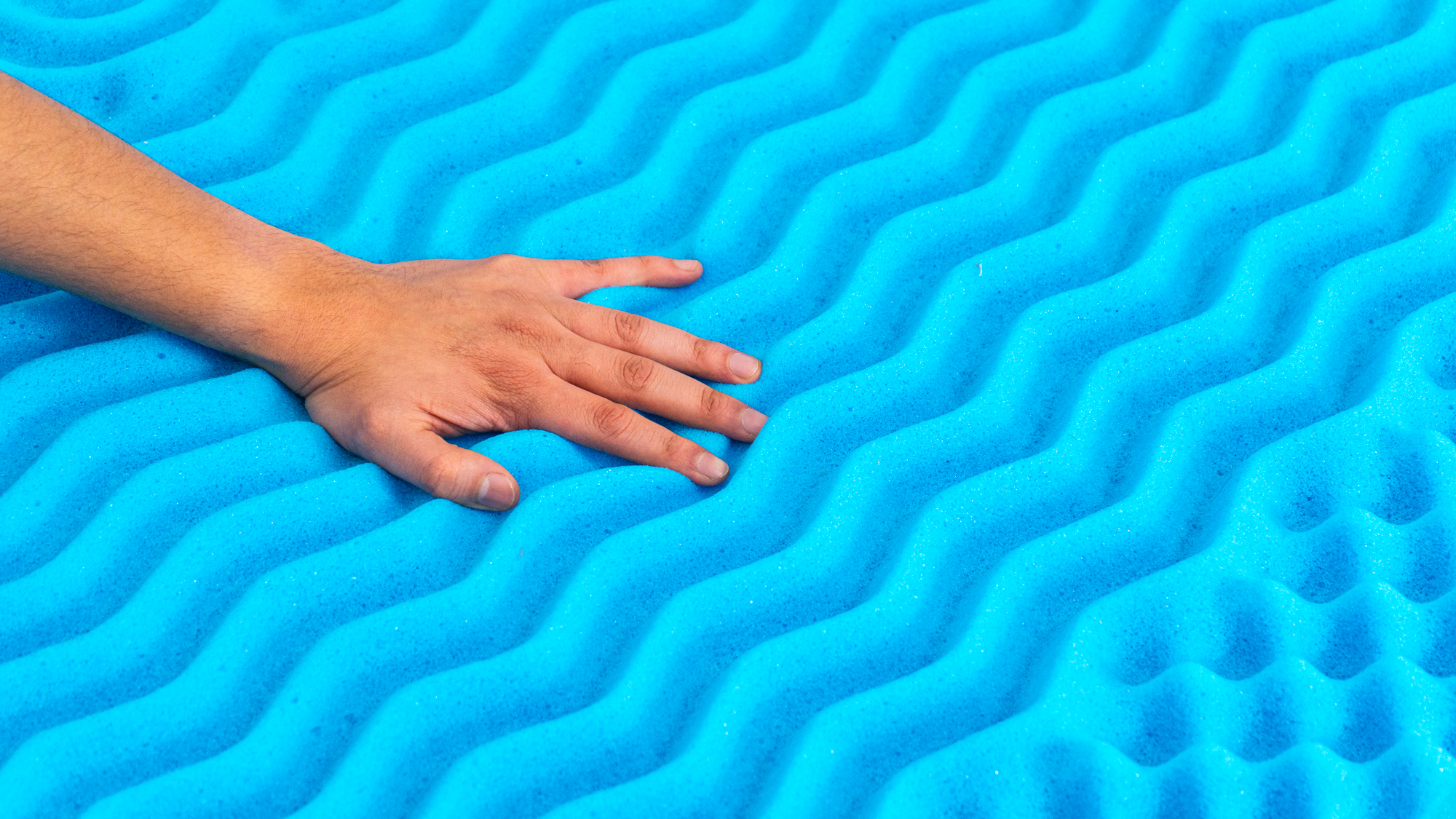 Colchoneta De Memory Foam  Individual Con Infusión Gel Atlas