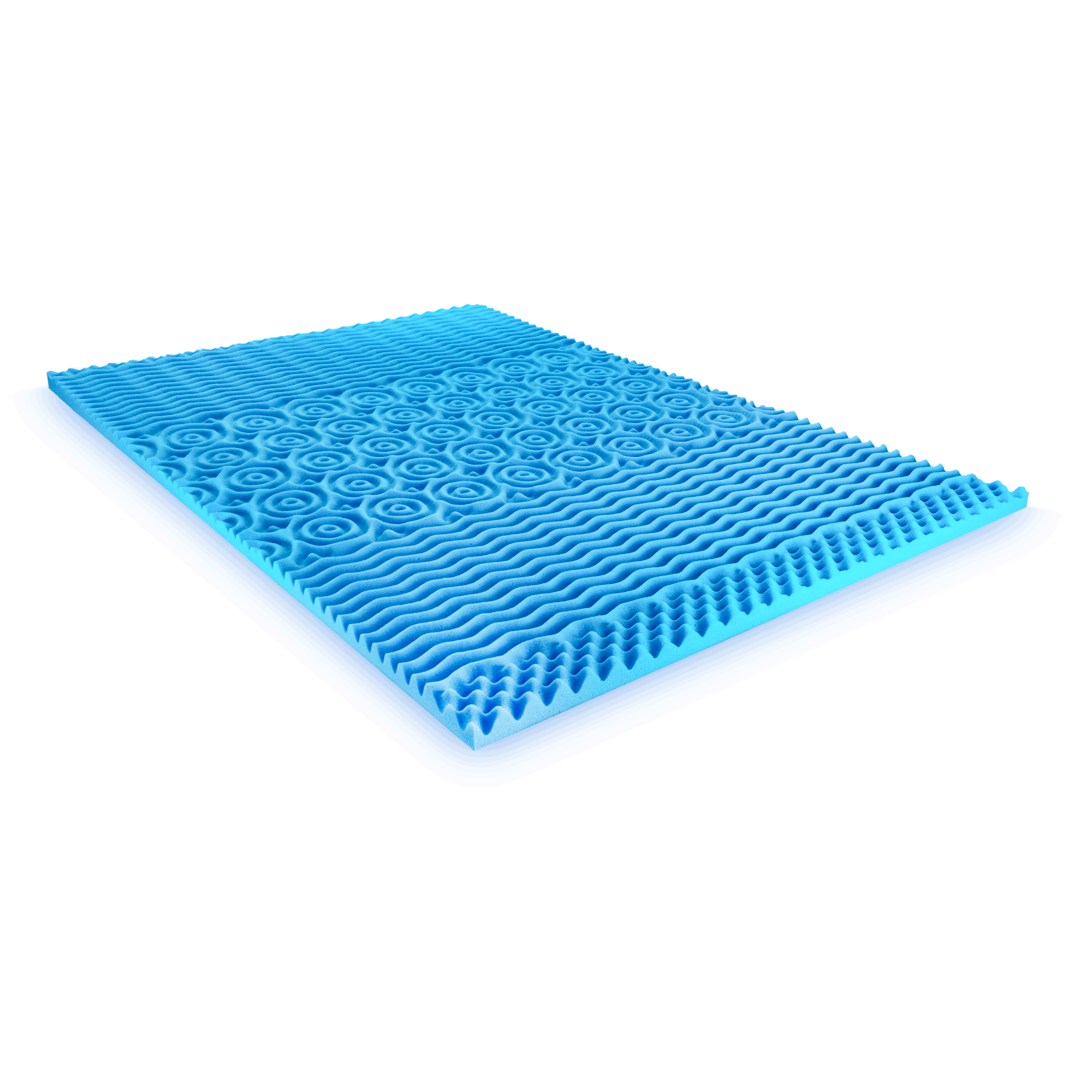 Colchoneta De Memory Foam  Individual Con Infusión Gel Atlas