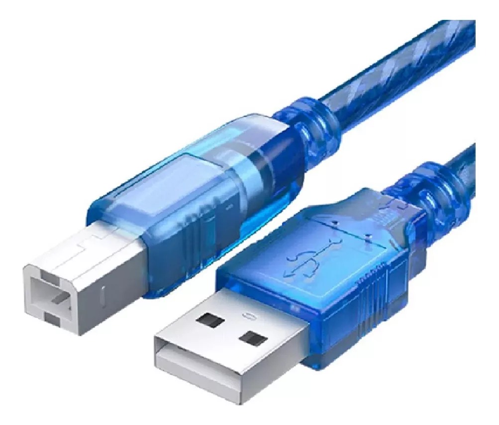 Cable Para Impresora Macho Usb A Usb Tipo B 2.0