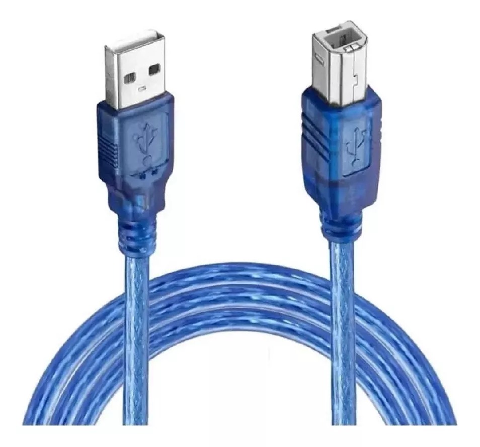 Cable Para Impresora Macho Usb A Usb Tipo B 2.0