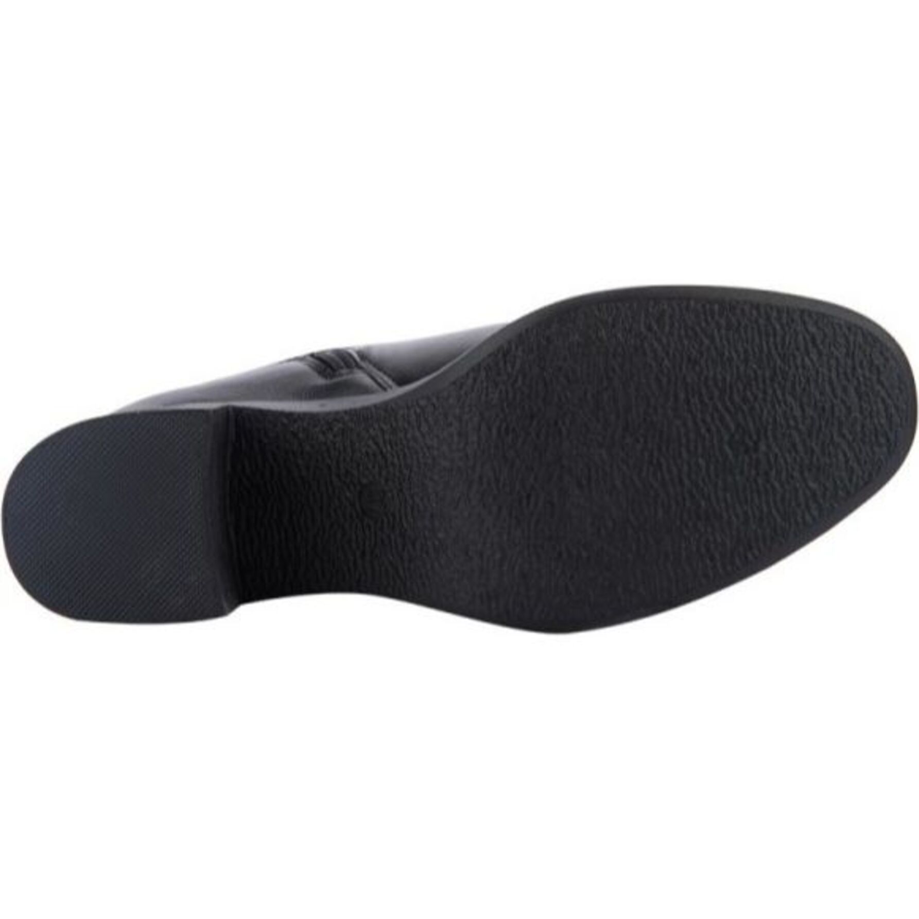 Bota para mujer, alta, con hebilla metálica, acabado napa, tacón medio, marca Tierra Bendita 1144372