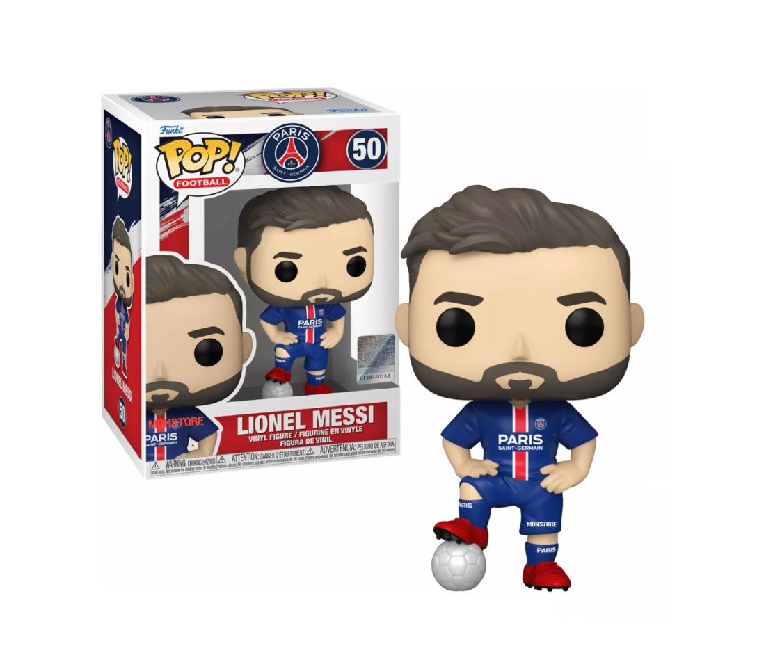 Funko Pop Fútbol Lionel Messi #50 Paris Saint Germain