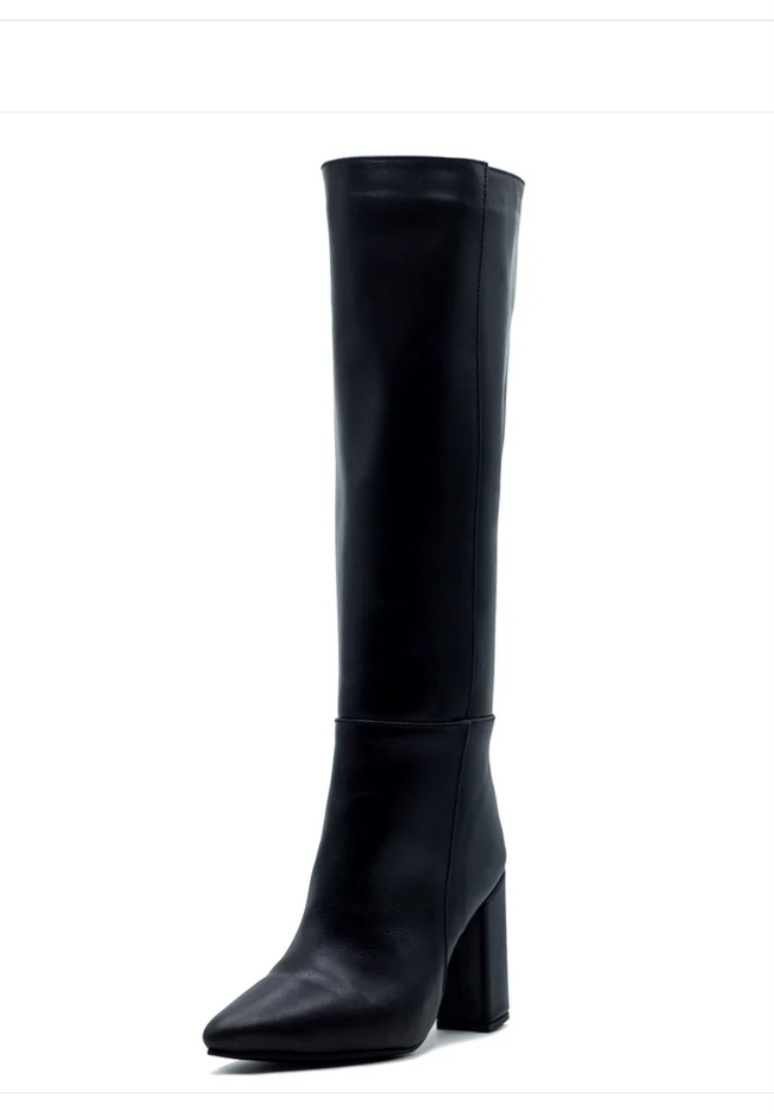 Bota de piel, Bota elegante, Bota de moda, Botas largas, Botas de tacón, Botas elegantes