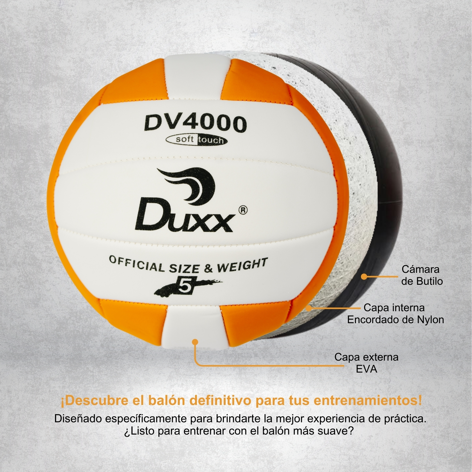 Balón Voleibol Duxx #5 EVA DV-4000