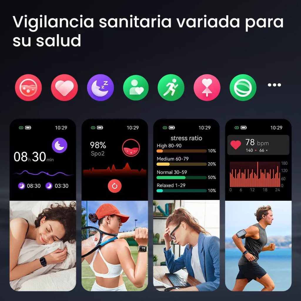 Xiaomi POCO C75 + Audífonos con Pantalla Táctil ELIBOM Beats Flyer  y Smartwatch Filwans