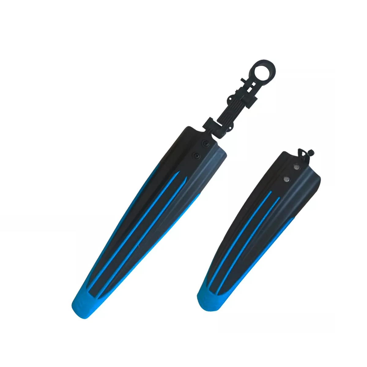 Salpicaderas Trasera Y Delantera Para Bicicleta Universal Azul