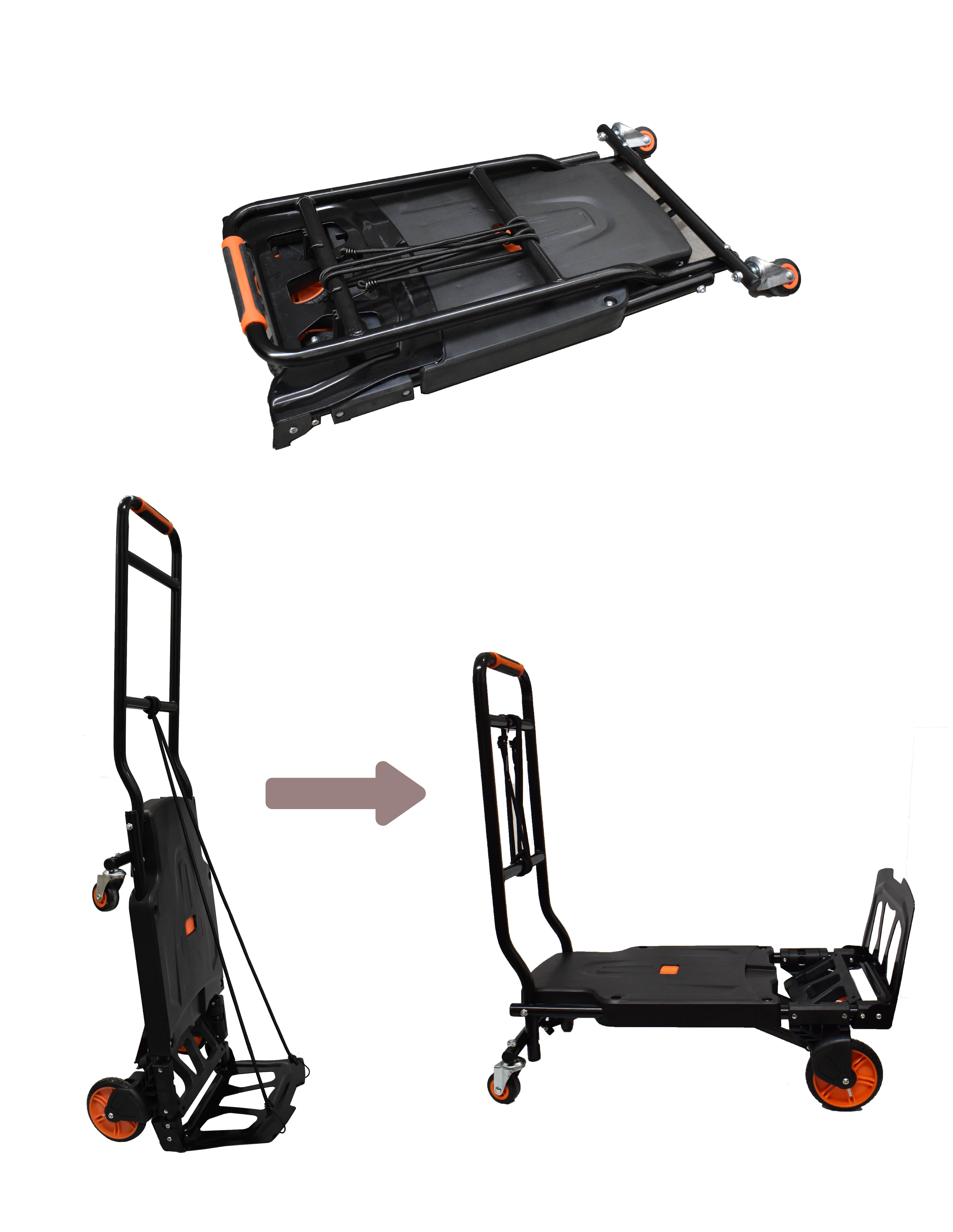 Carrito Plegable  Convertible en Diablito  Carga Máxima 200KG 