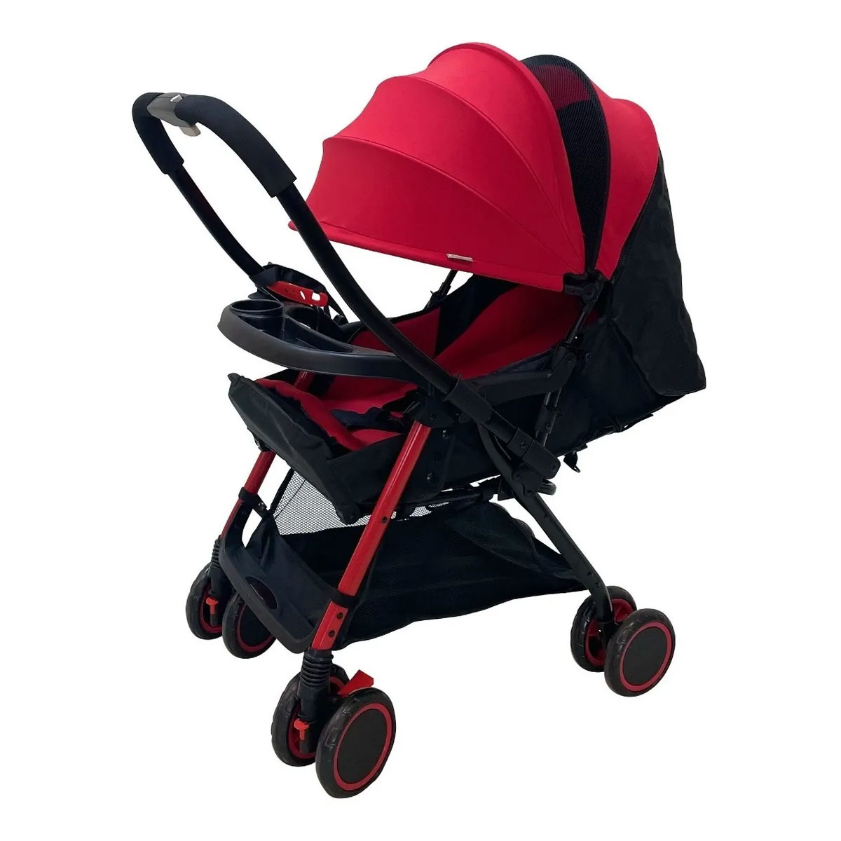 Carriola Golf Rojo Para Bebé Reversible Prinsel