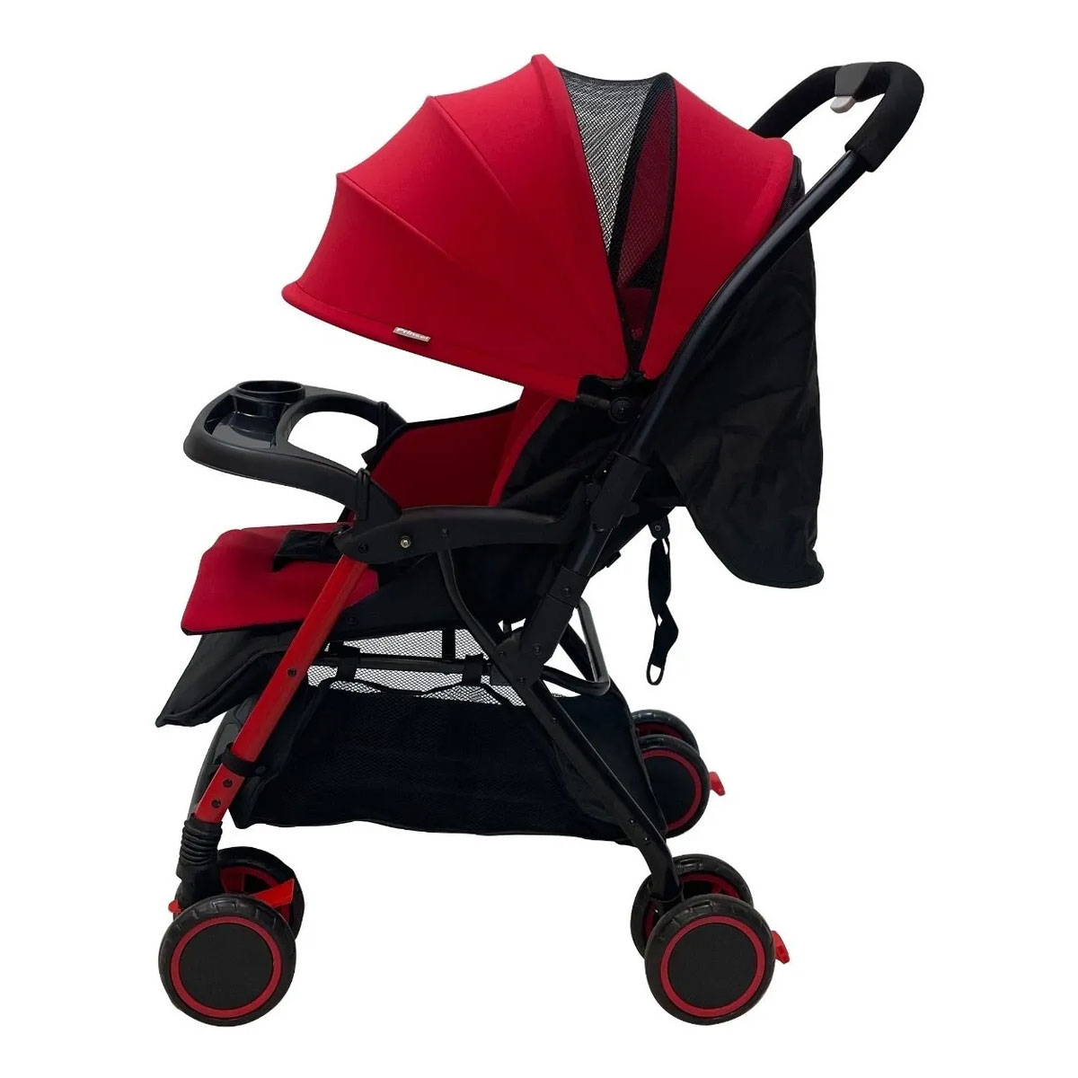 Carriola Golf Rojo Para Bebé Reversible Prinsel
