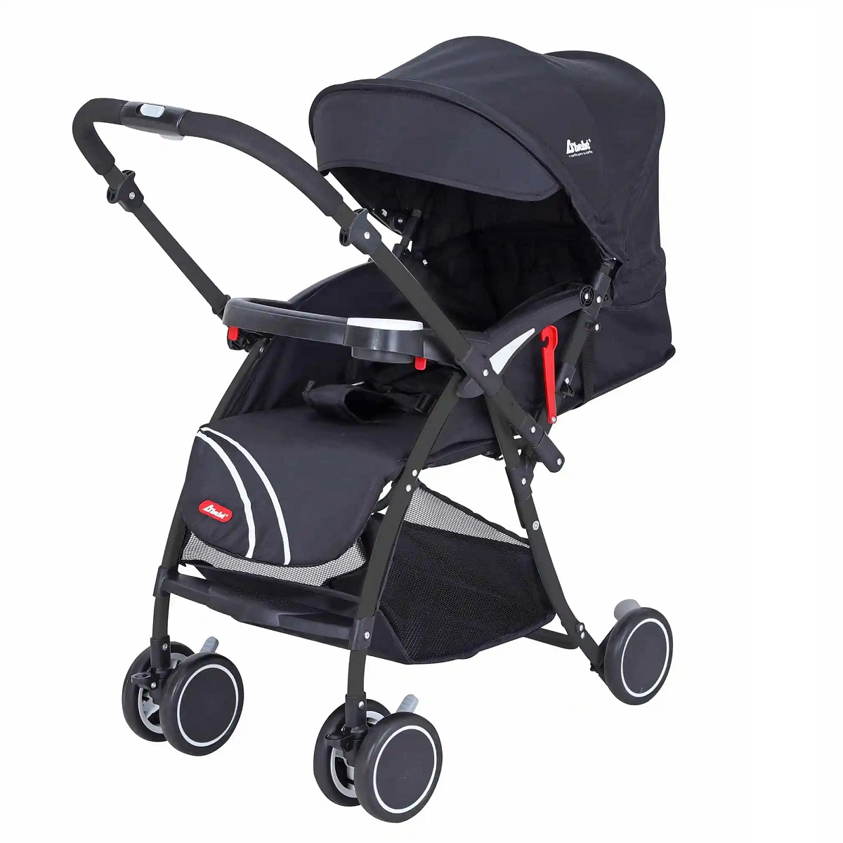 Carriola D'Bebé Lu Baby Mango Reversible Negra ENDY8