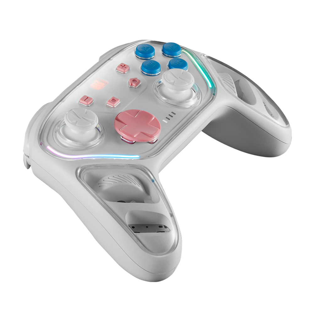 Pro Controller Binbok Para Nintendo Switch Blanco