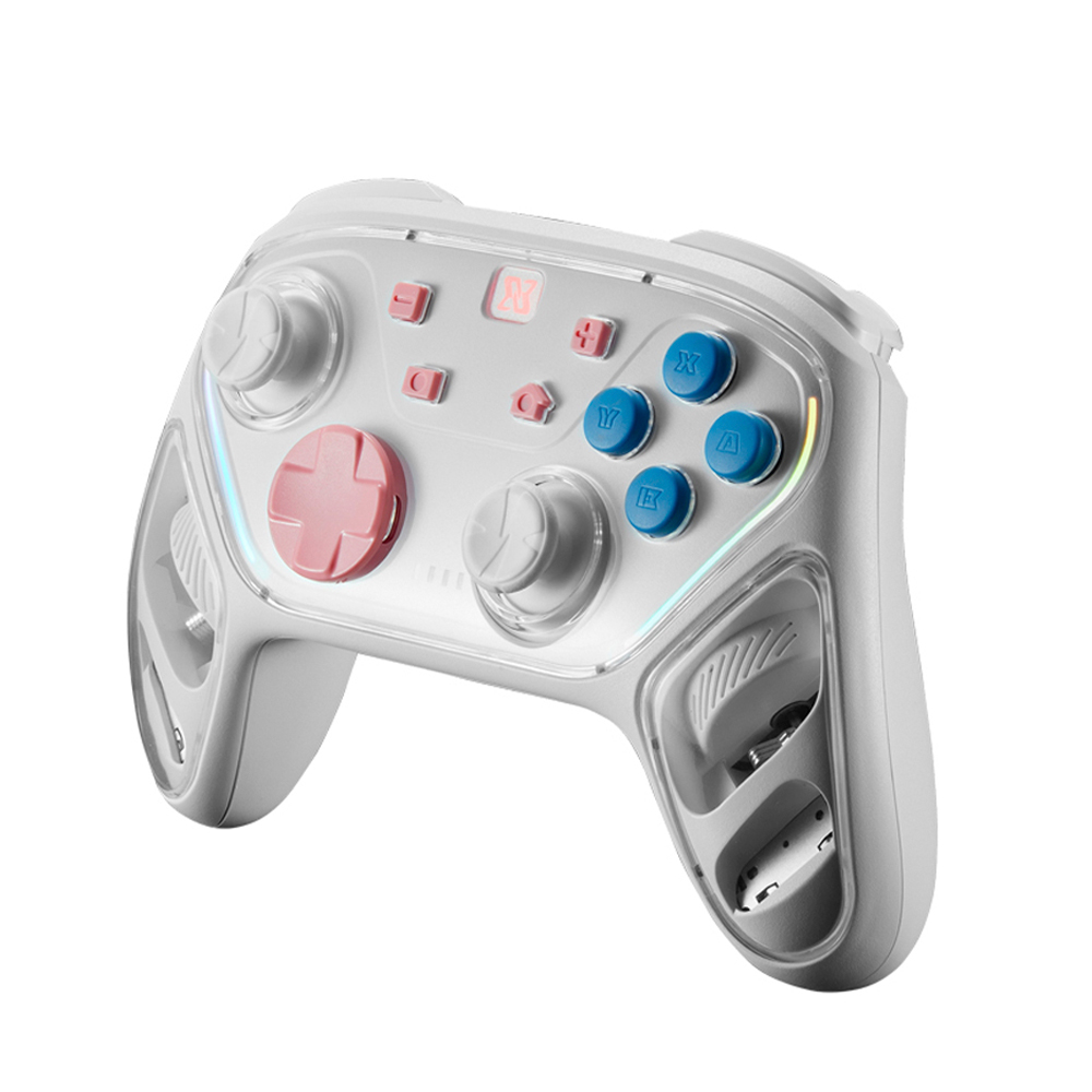 Pro Controller Binbok Para Nintendo Switch Blanco