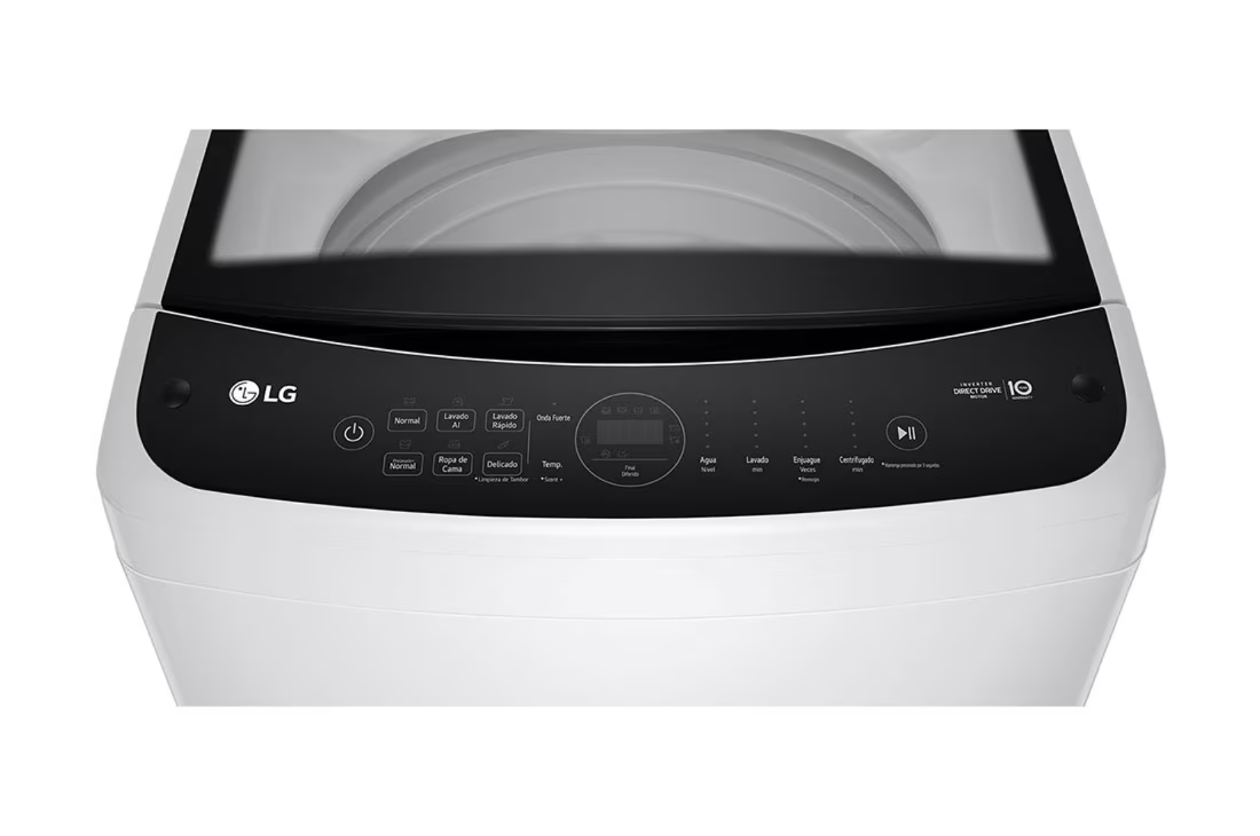 Lavadora LG WT19WV6 Carga Superior 19 Kilos Inverter Blanco ALBY ENTREGA SÓLO VÁLIDA EN LA CIUDAD DE MÉXICO Y ZONA METROPOLITANA