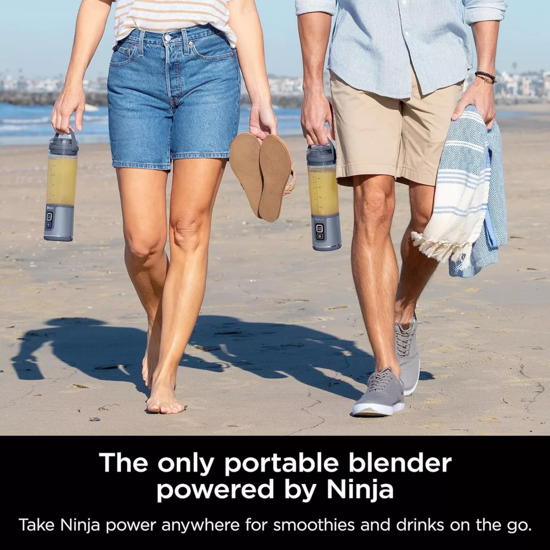 Licuadora Portátil Ninja Blast Modelo Bc151 Inalámbrica 18oz