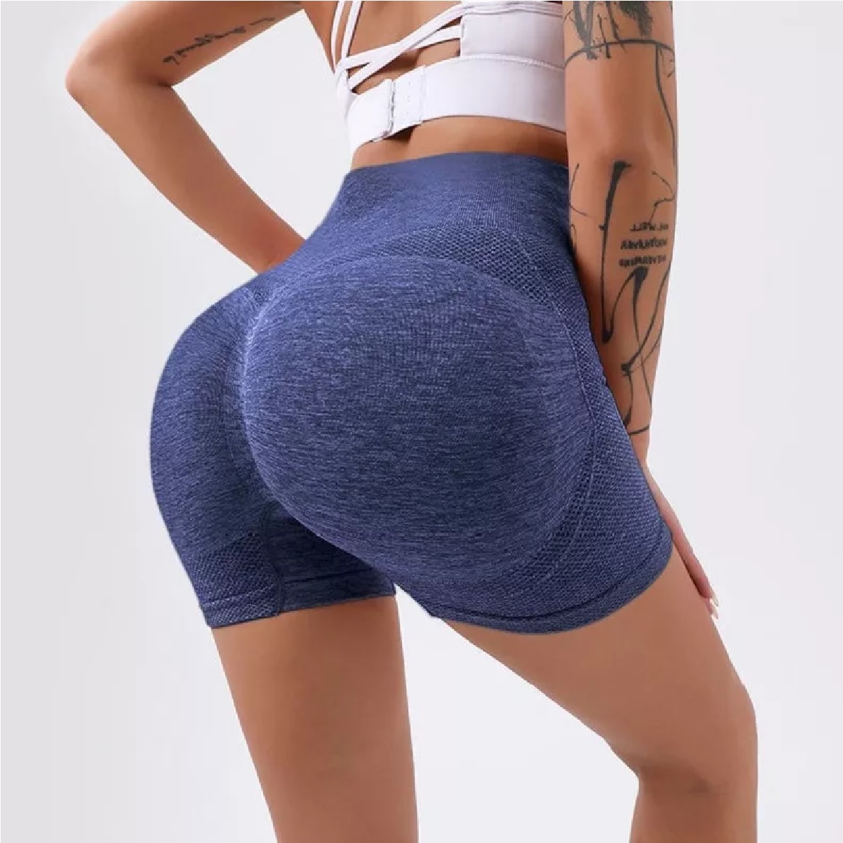 4pz Shorts Licra Deportivo Mujer Sexy Short Yoga Gym Correr Talla L/XL