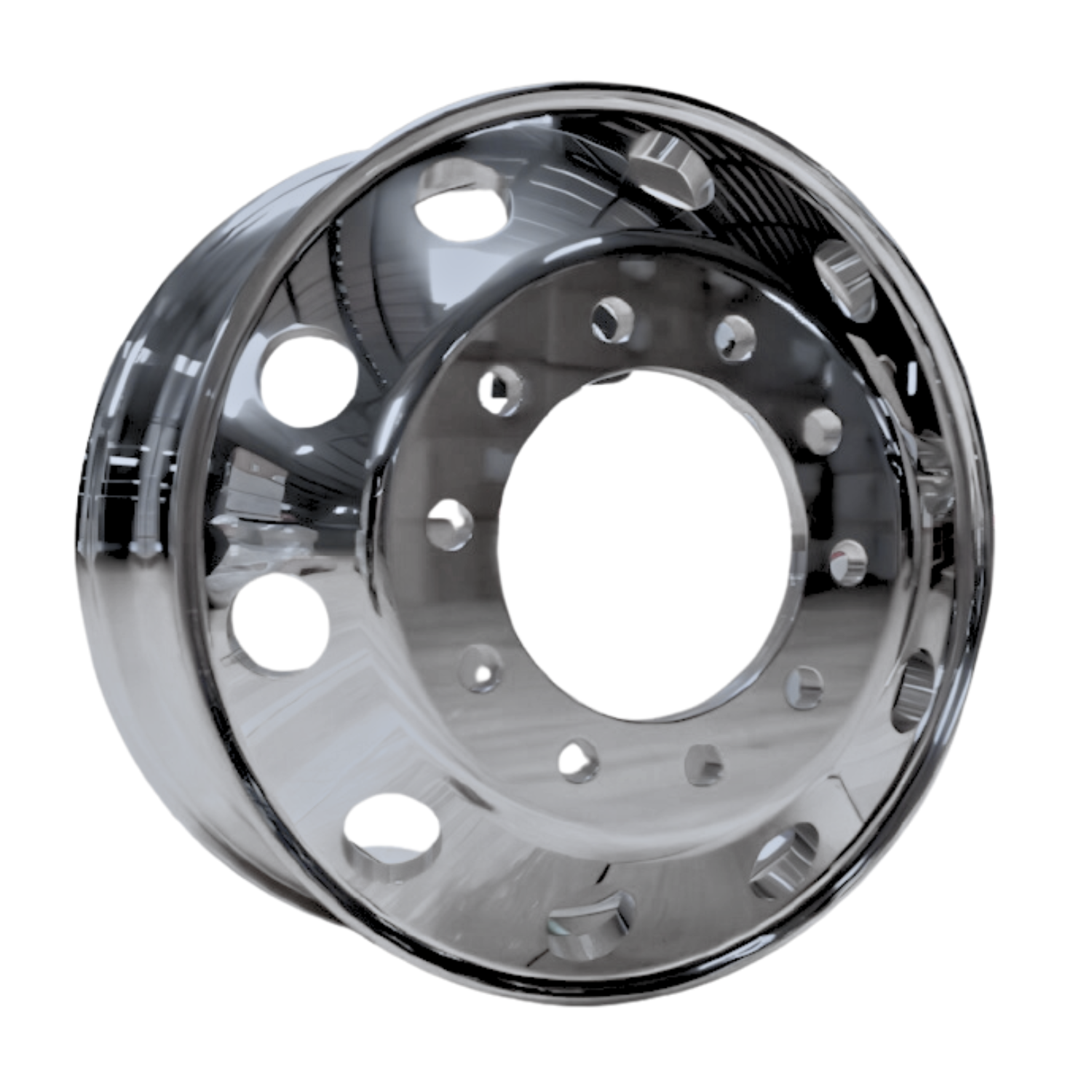RIN 22.5 UNEMON POLISH TRACTO CAMION 8000LBS REFORZADO