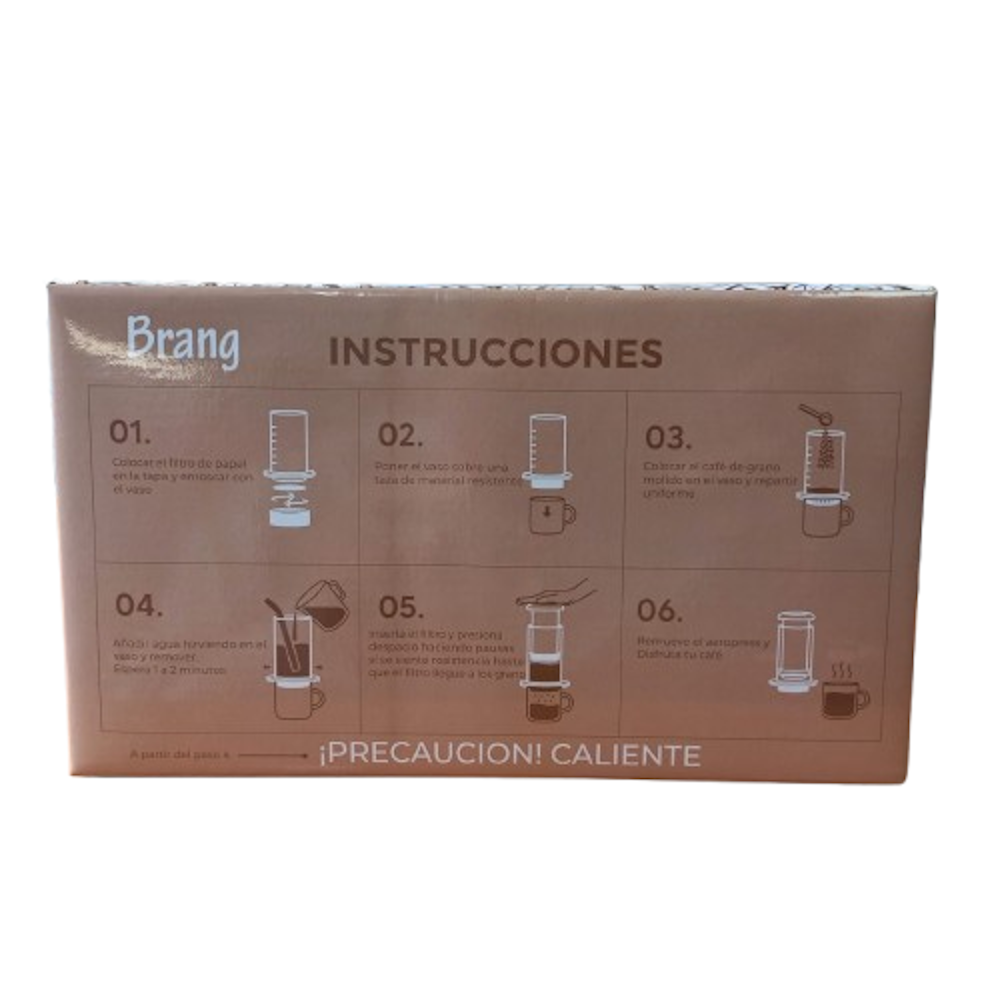 Aeropress 420ml Preparación De Café Plastico Brang
