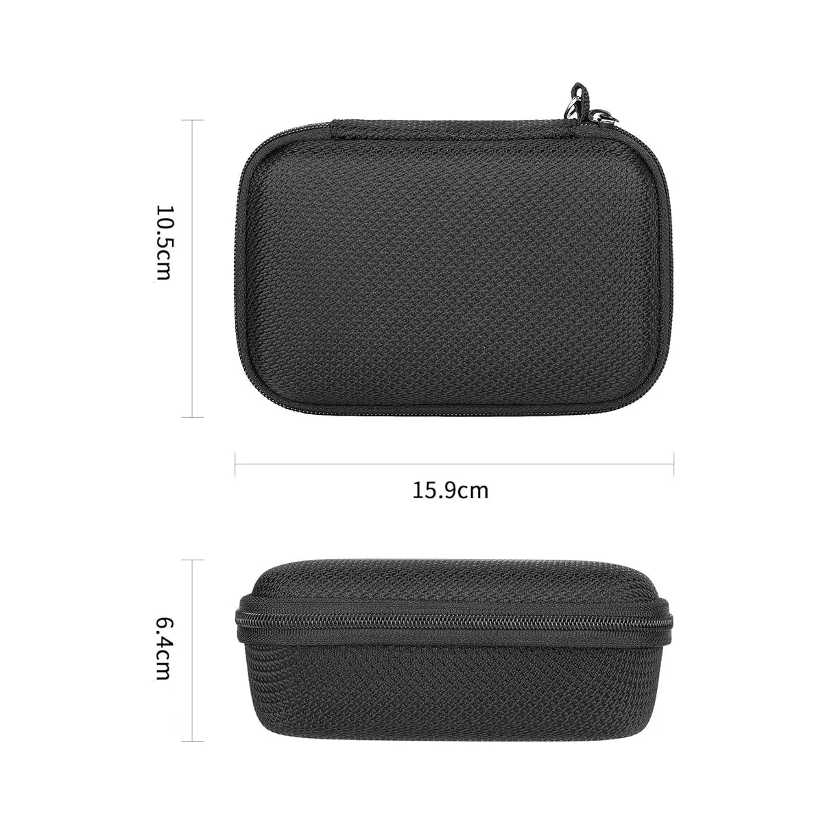 Funda Protectora Para Bocinas Jbl Go 3 Con Accesorios,negro