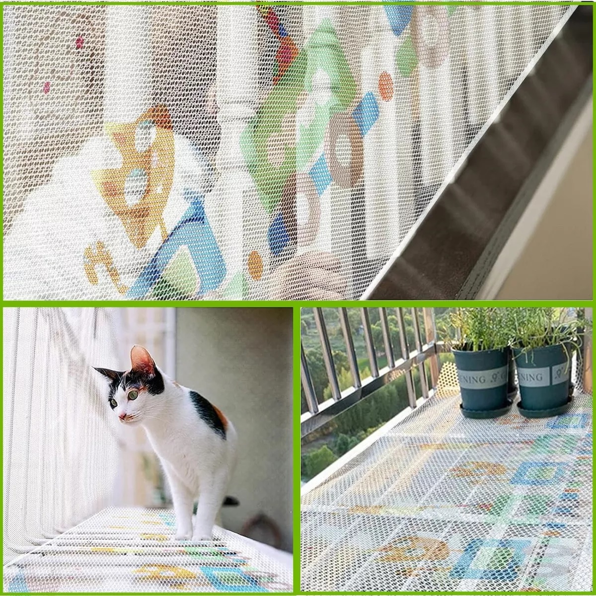 Red De Seguridad Infantil Para Escaleras\ Balcones\ Terrazas
