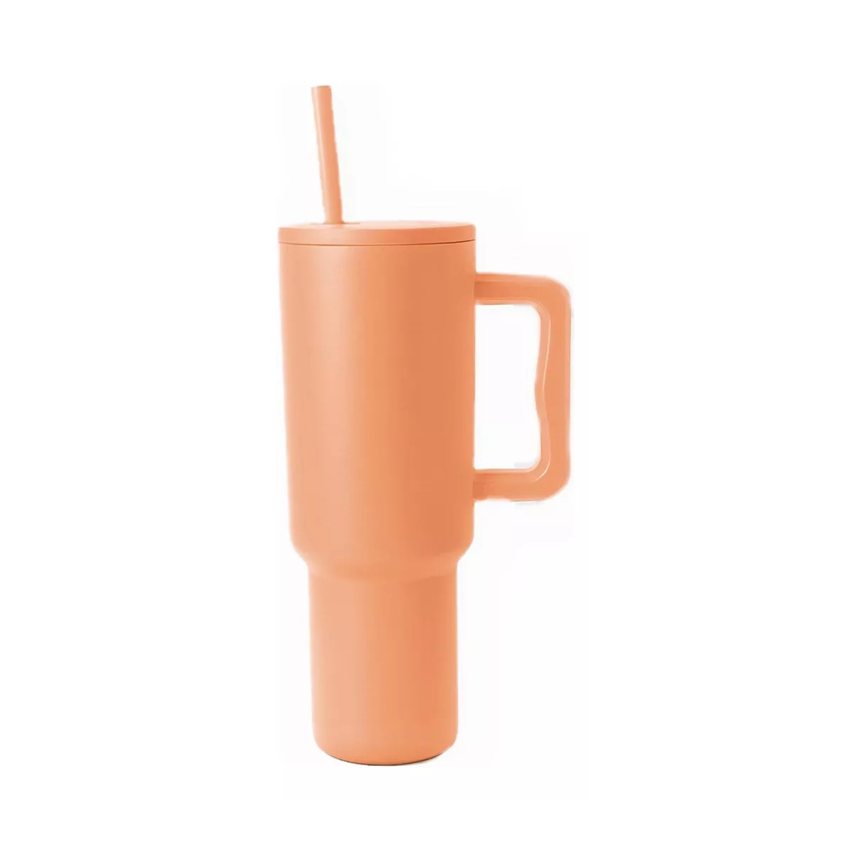 Vaso Térmico Portátil De Acero Inoxidable 40oz Con Calor/frí Naranja