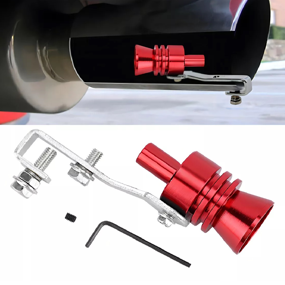 Silbato rojo para coche Turbo Sound