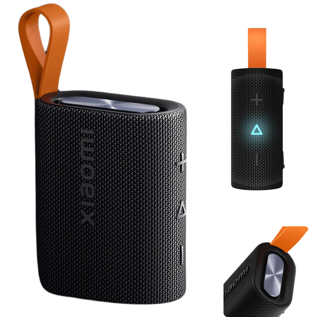 Combo de Bocina Portátil Xiaomi Sound Pocket con Audífonos con pantalla táctil Elibom Beats Flyer