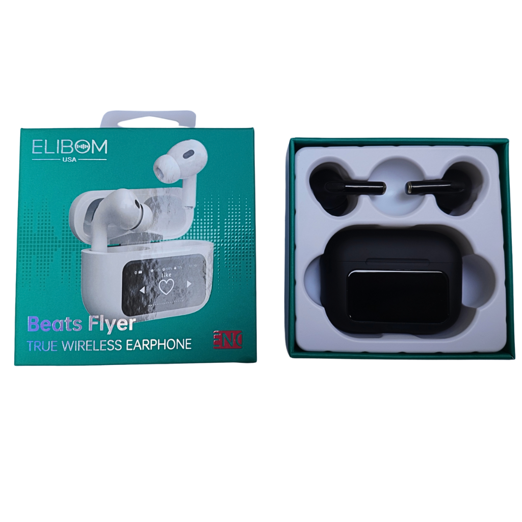 Combo de Bocina Portátil Xiaomi Sound Pocket con Audífonos con pantalla táctil Elibom Beats Flyer